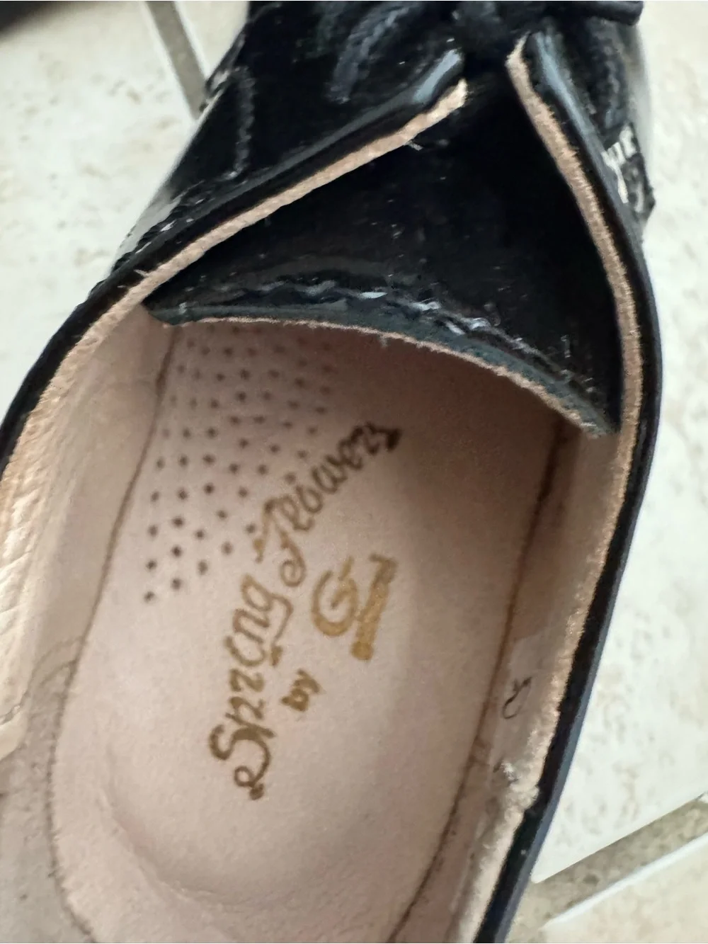 Gallucci Black Patent Leather Derby Dress Shoes EU 23 Toddler 7 NIB